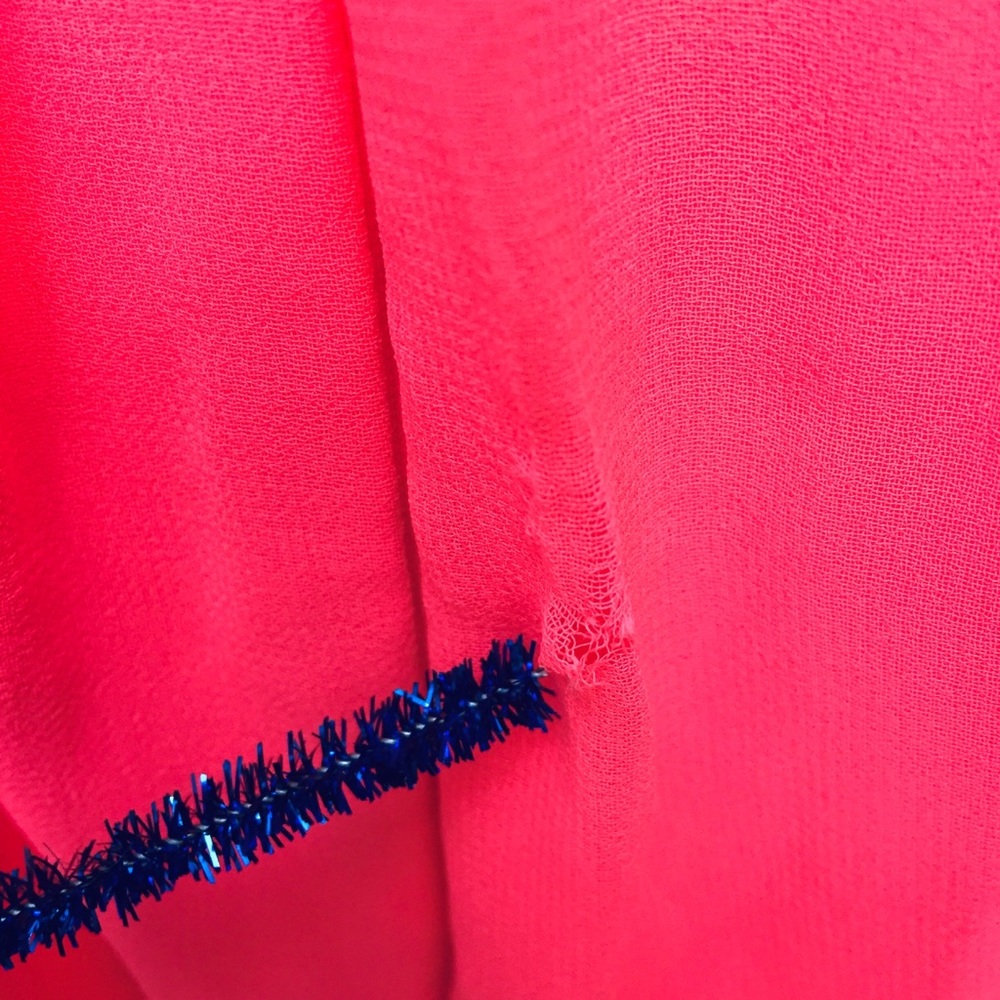 💰3 👚for $17 Ark&Co prom party 🎉 dress chiffon Sz lg coral - Picture 2 of 8
